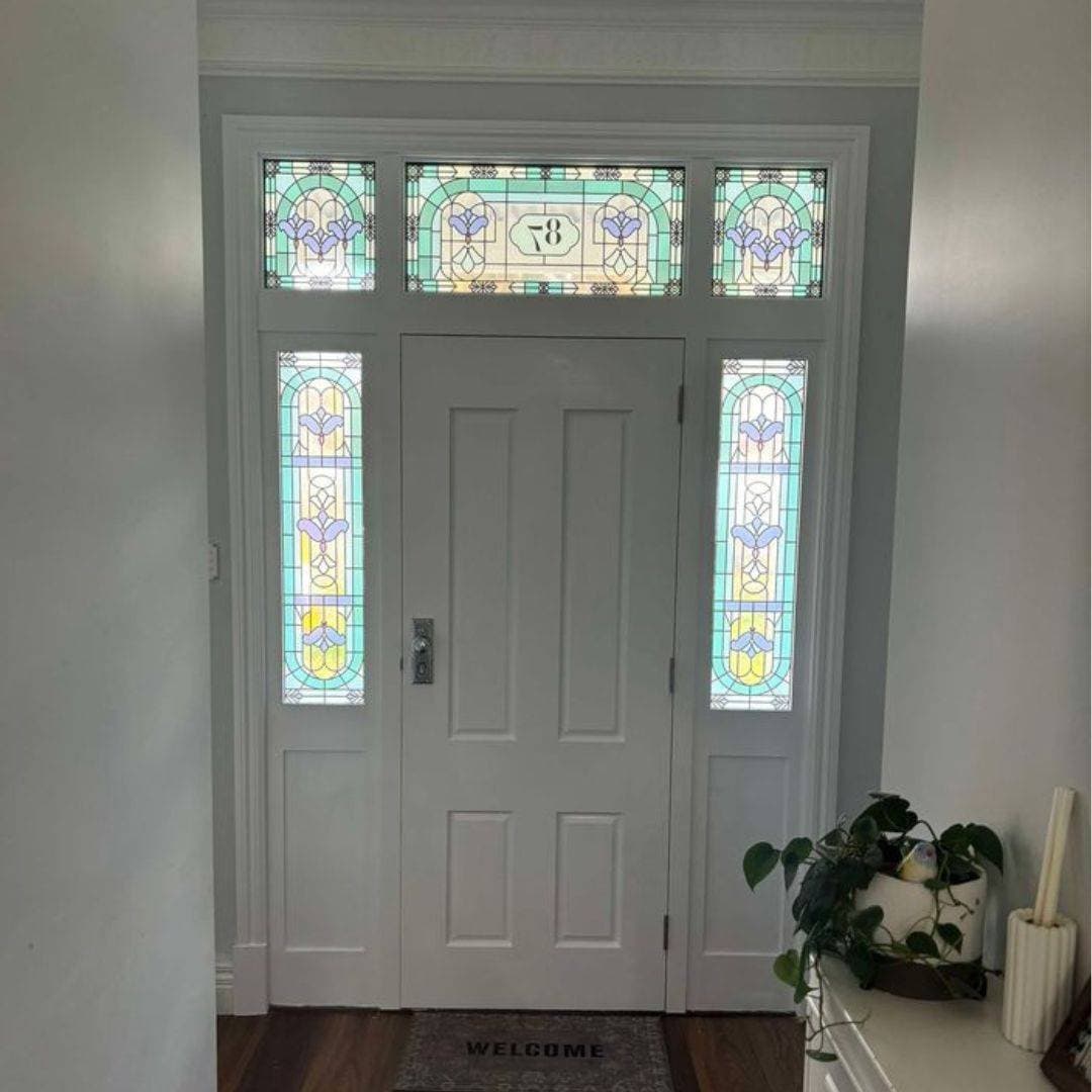 Stella Stained Glass Window Film