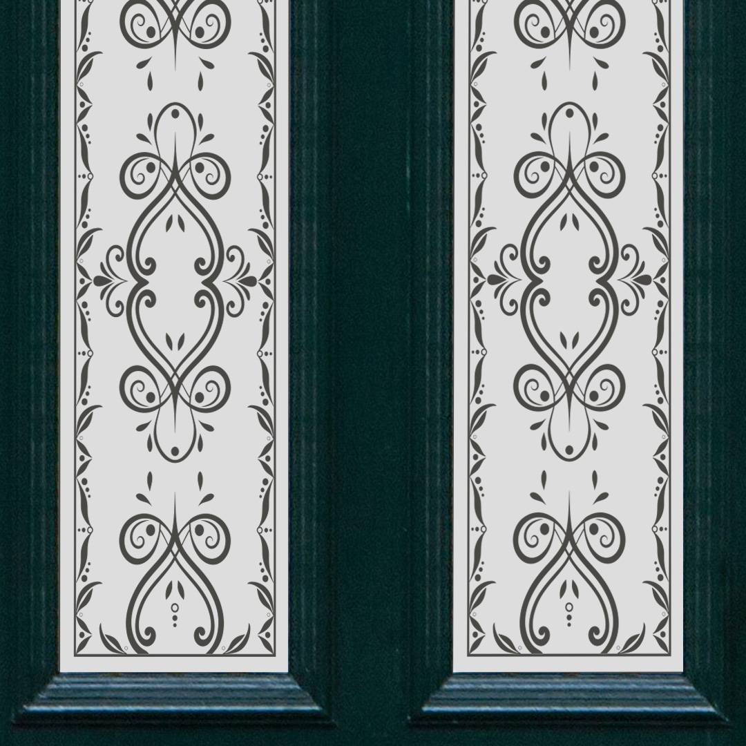 St Marylebone Victorian Door Window Film