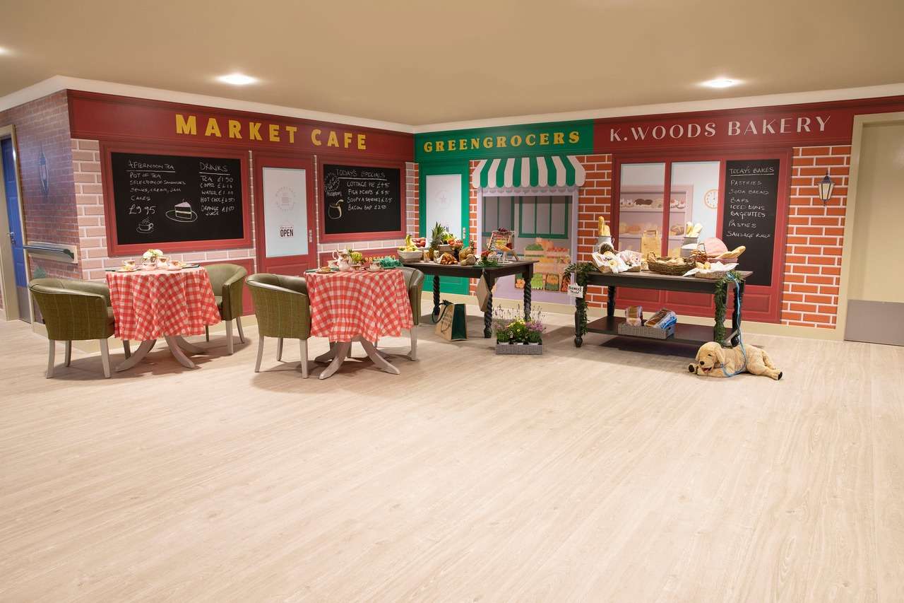 Themed Areas for Dementia Care Residents