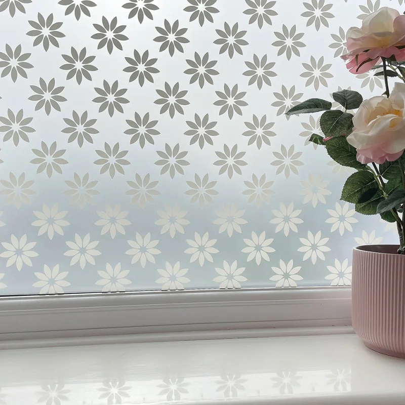 Maggie-Mae-1 design - Add privacy to any window with this geometric frosted pattern