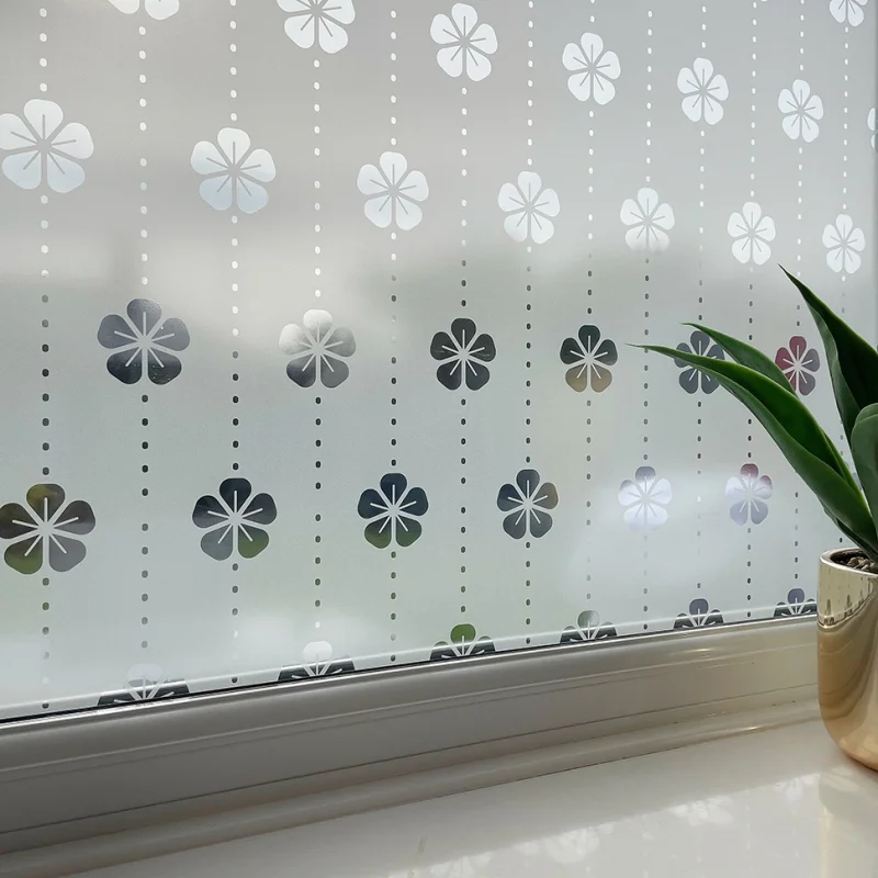 Mary-1 Self adhesive window vinyl film for glass privacy