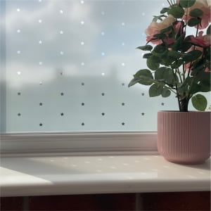 SGS Self adhesive window vinyl film for glass privacy design