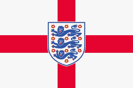 england football flag window sticker