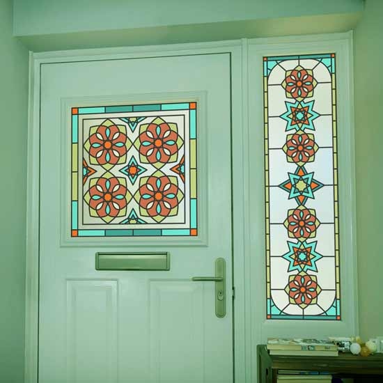 Sean Stained Glass Door and Window