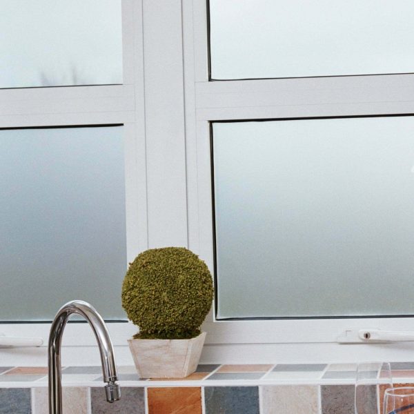 Sample of Plain Frosted Window Film