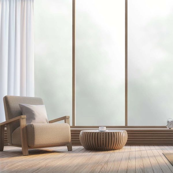 Sample of Plain Frosted Window Film