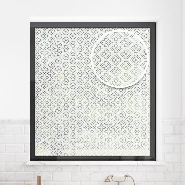 Mahogany Patterned Window Film