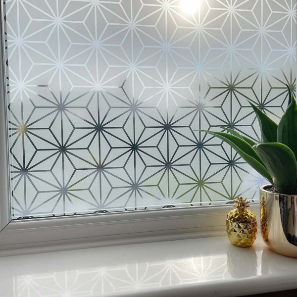 Sample of Sally Patterned Window Film