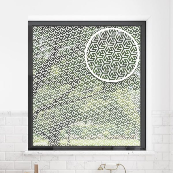 Sample of Yew Patterned Window Film