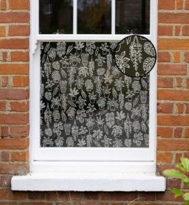 plant window film floral window film patterned window film design