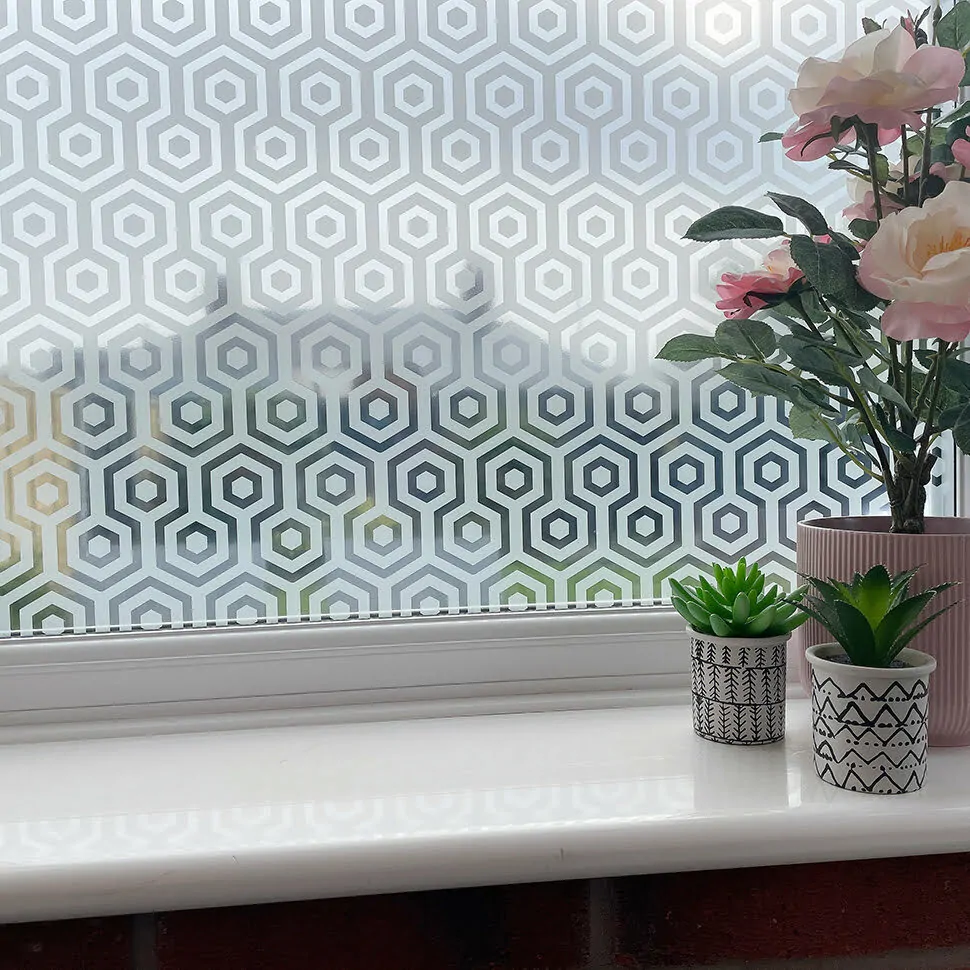 Sample of Anna Patterned Window Film