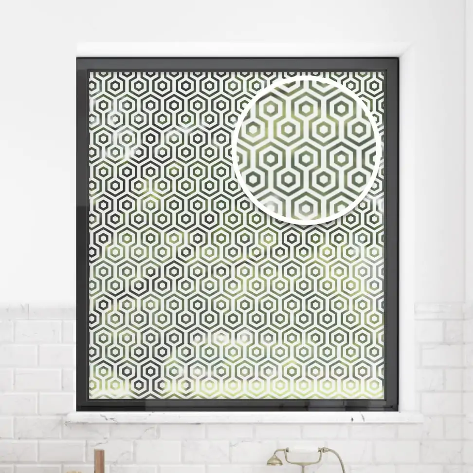 Sample of Anna Patterned Window Film