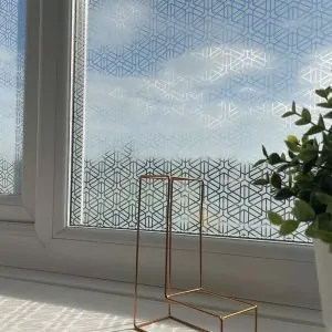 Sample of Birch Patterned Window Film