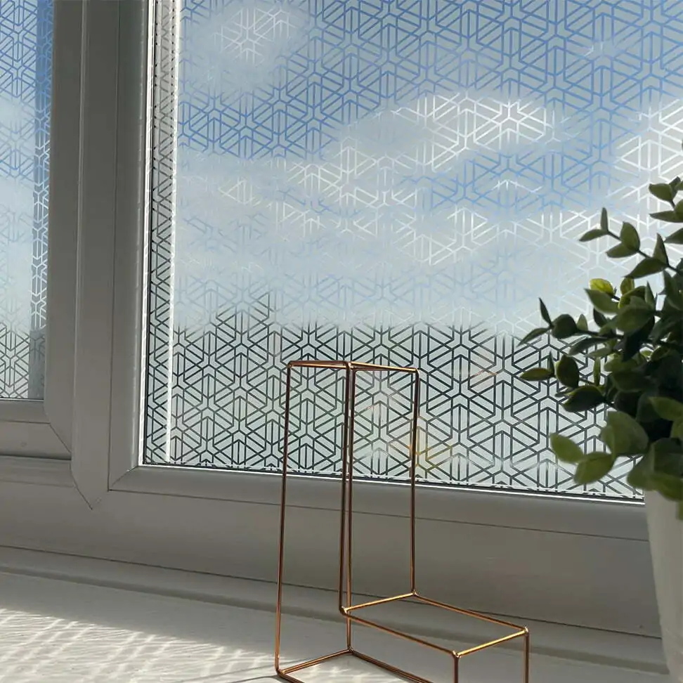 Sample of Birch Patterned Window Film