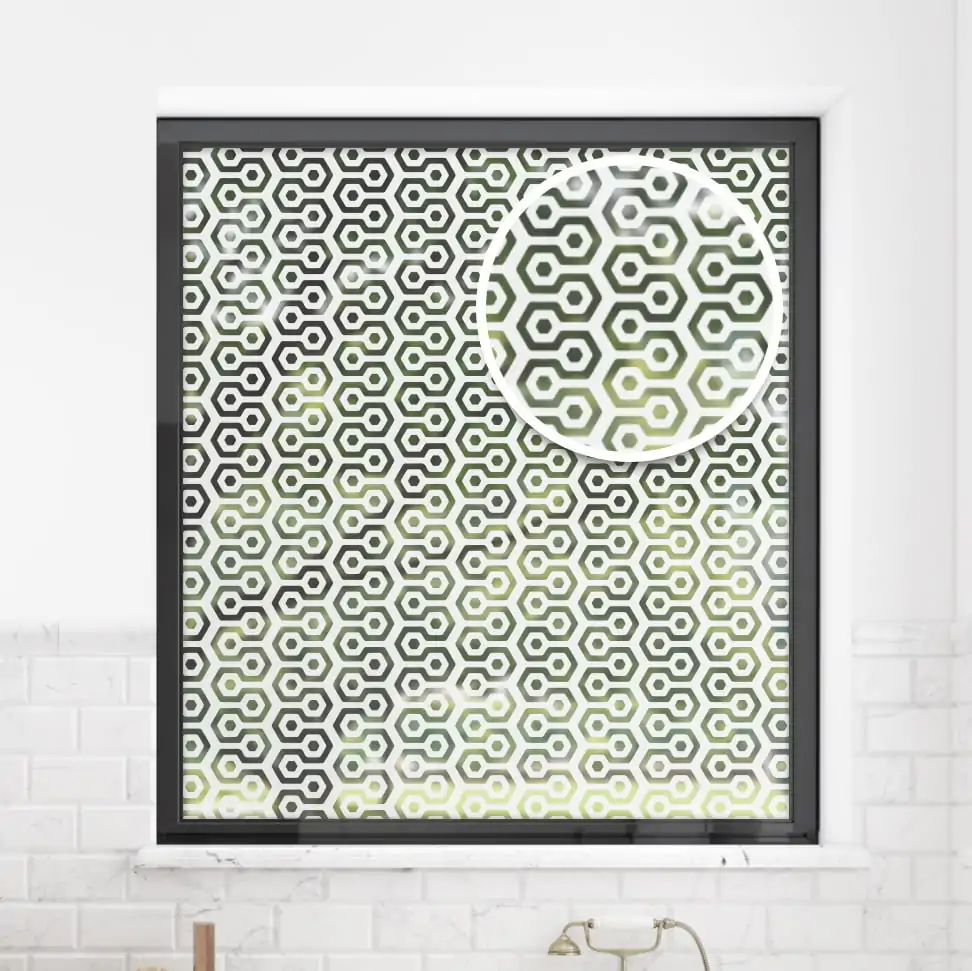 Sample of Fir Patterned Window Film