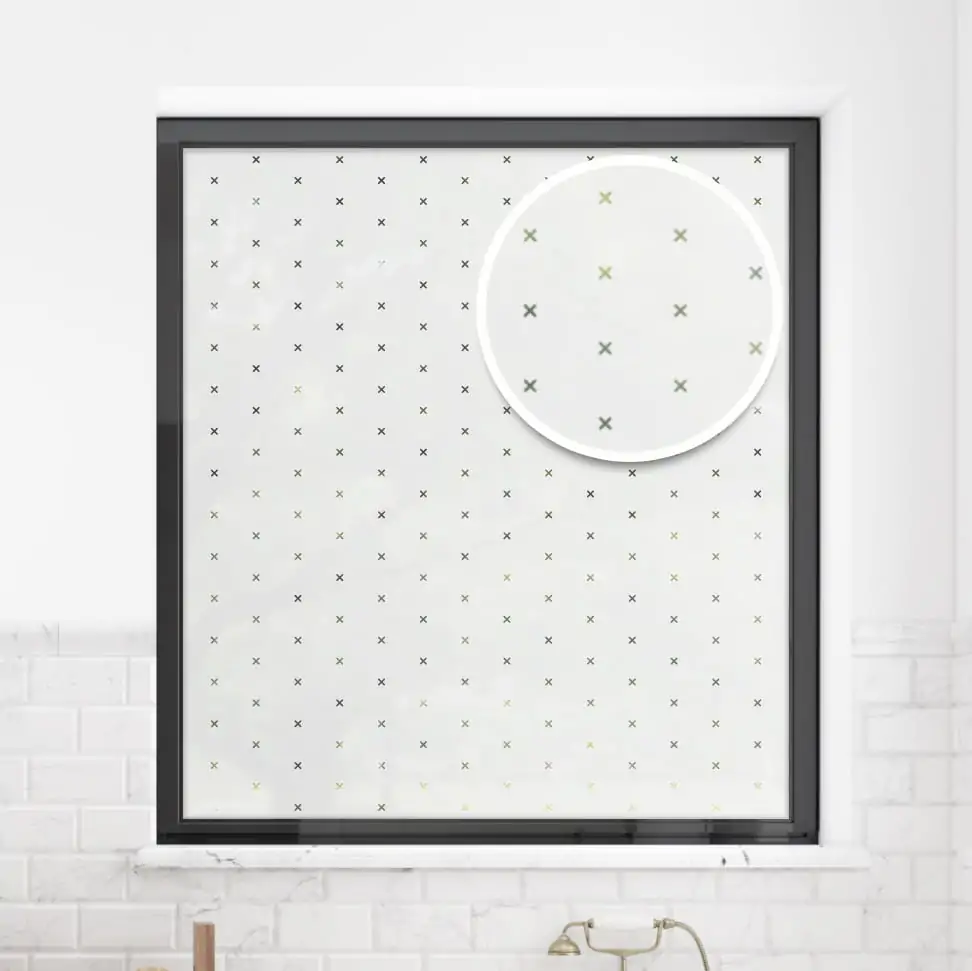 Sample of Holdcroft Patterned Window Film