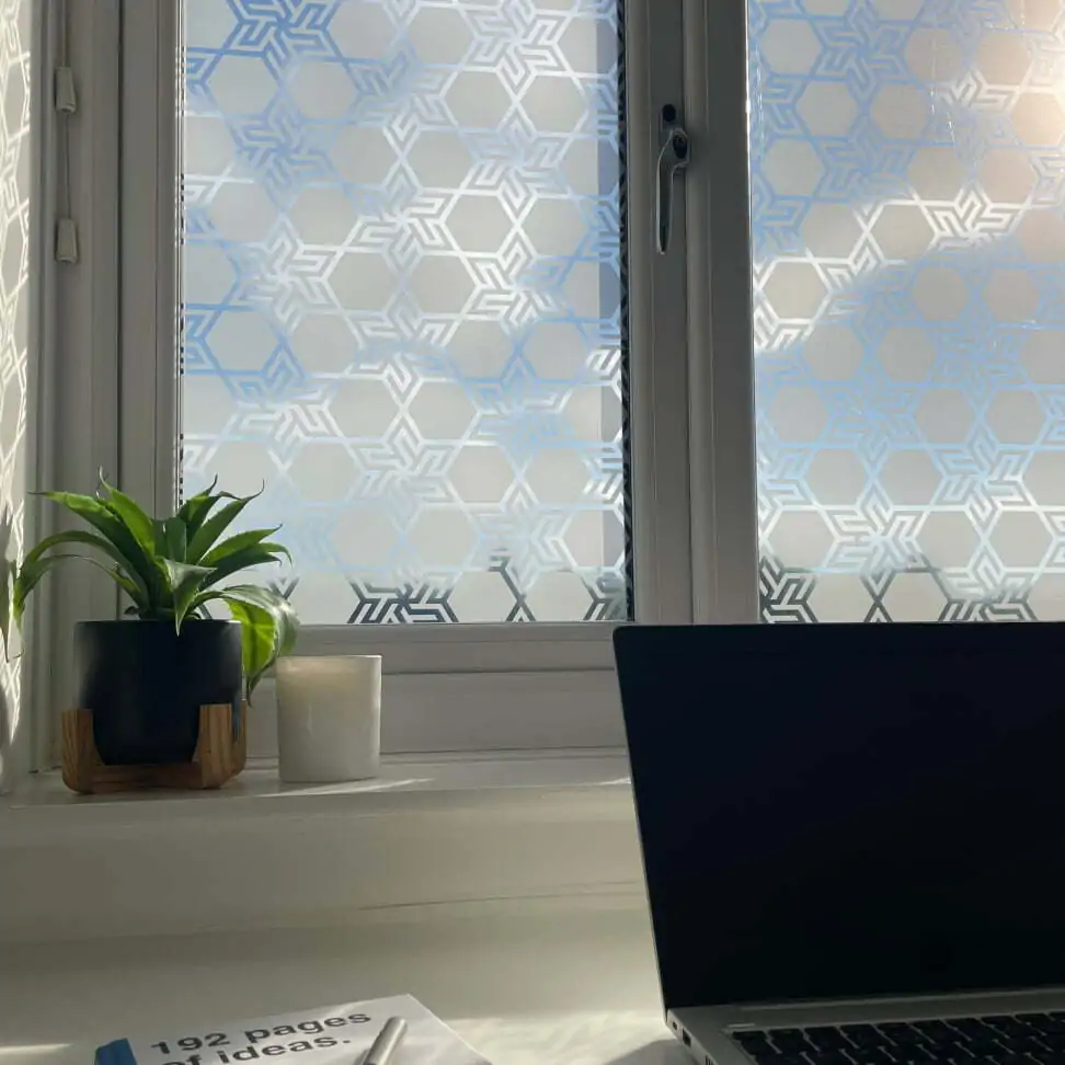 Sample of Hornbeam Patterned Window Film