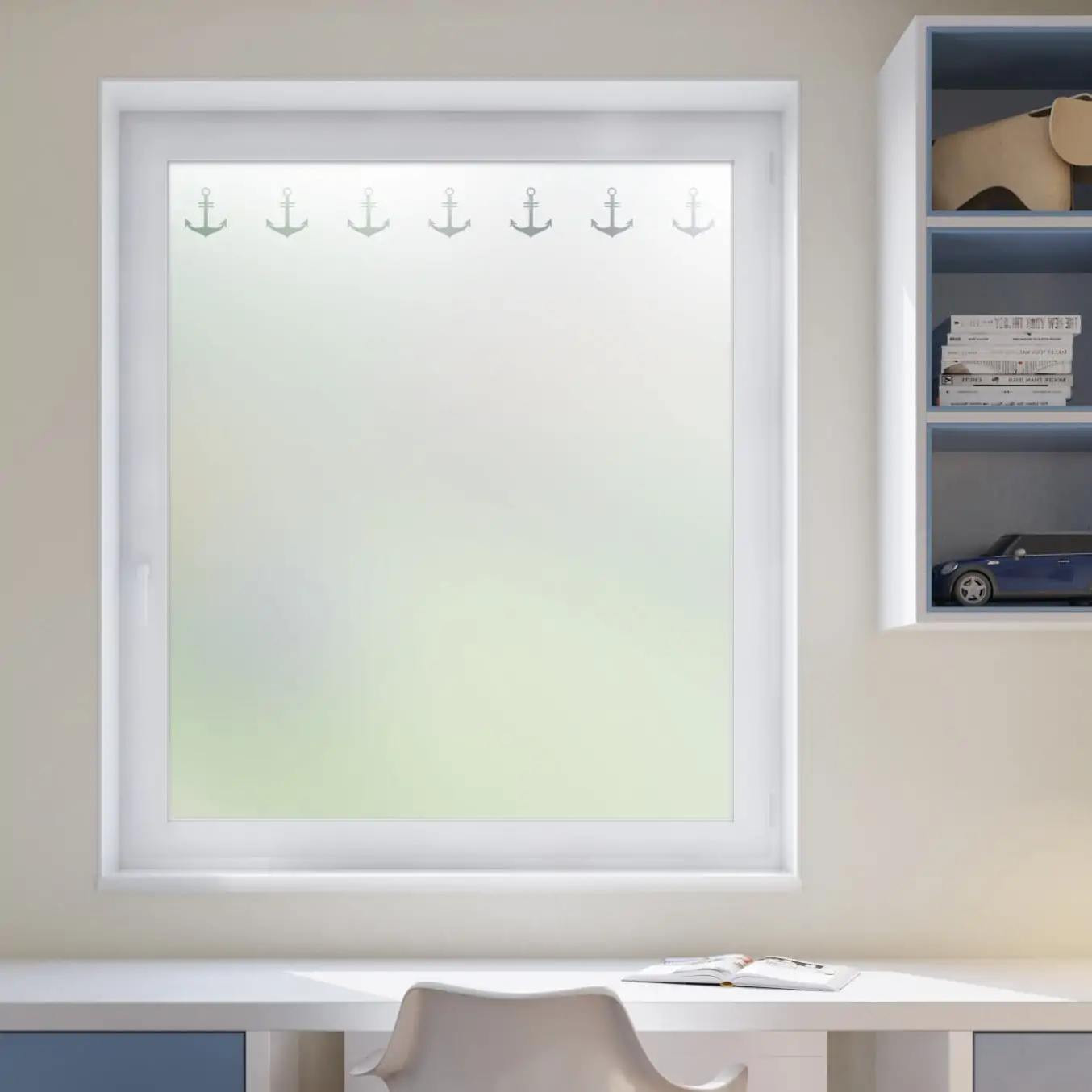 Sample of Anchor Border Window Film