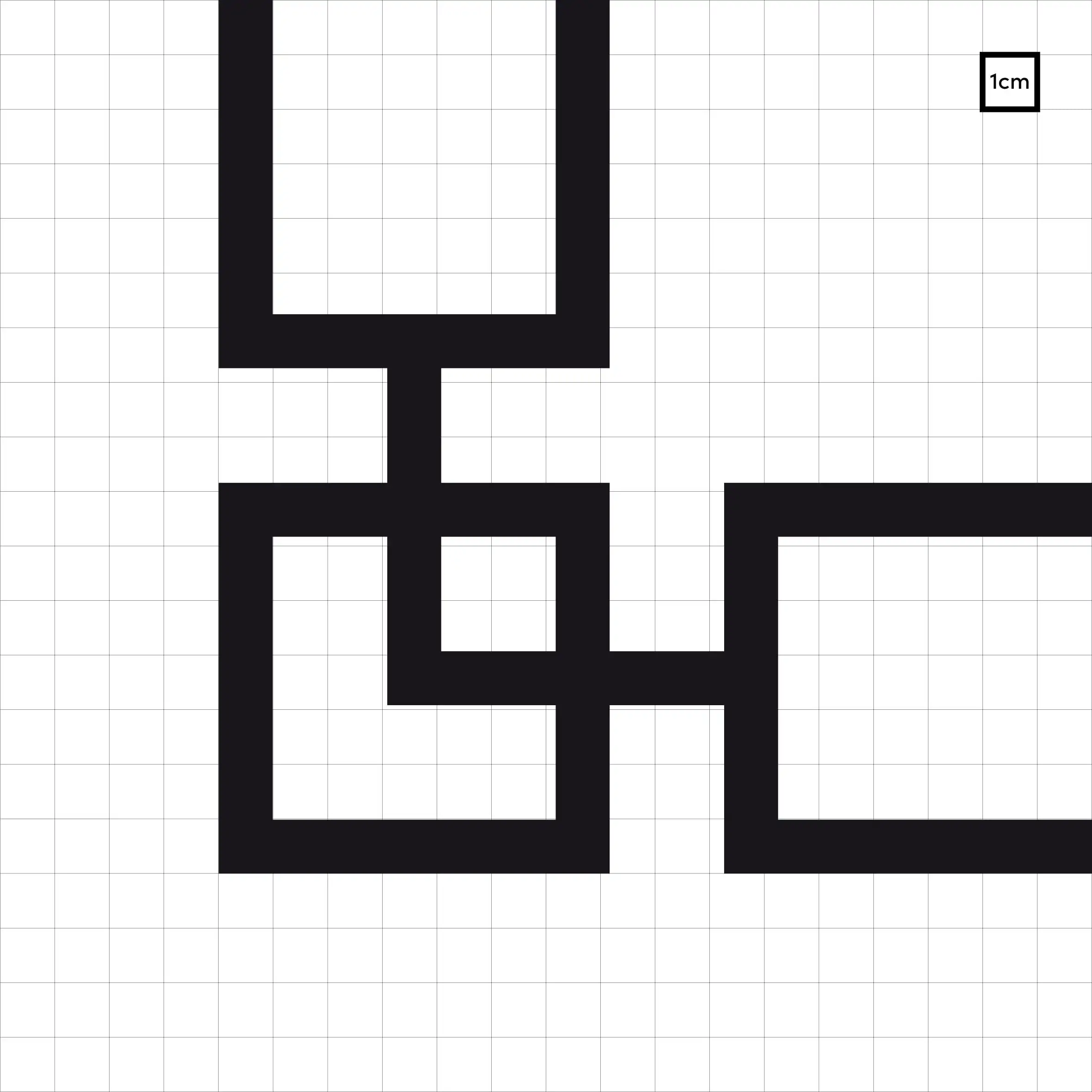 Sample of Enfield Window Film Frame