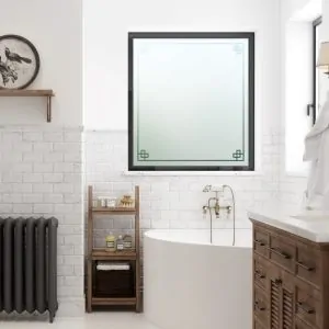 Sample of Hackney Window Film Frame