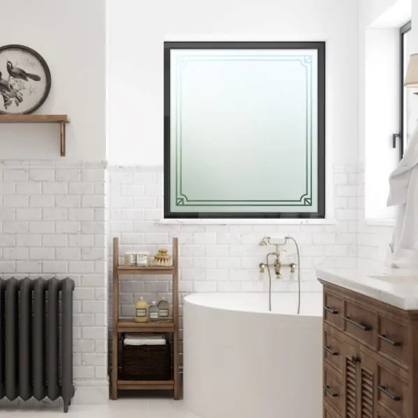 Sample of Lambeth Window Film Frame