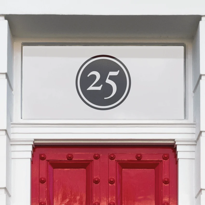 Rotelli Rectangular House Number