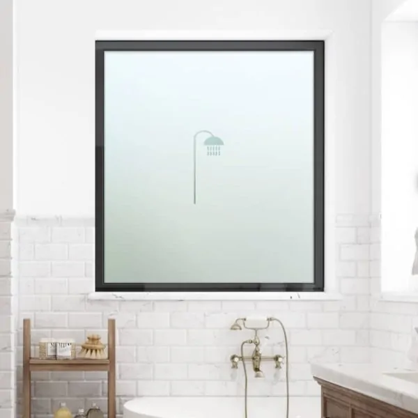 Shower Centrepiece Window Film