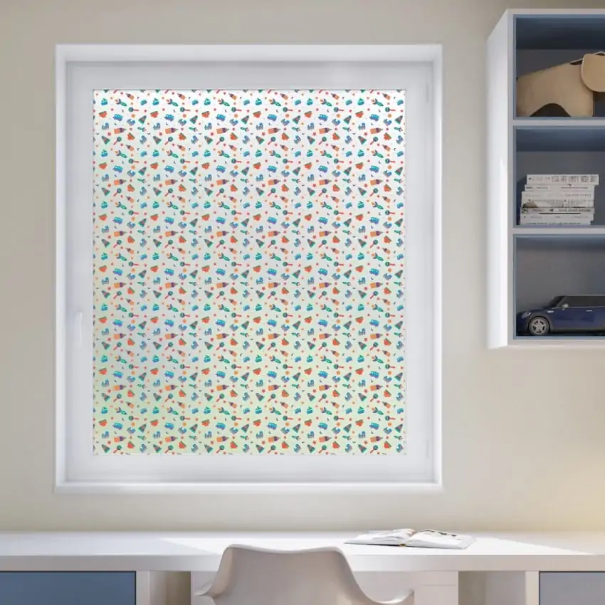 Tiny Toy Printed Window Film