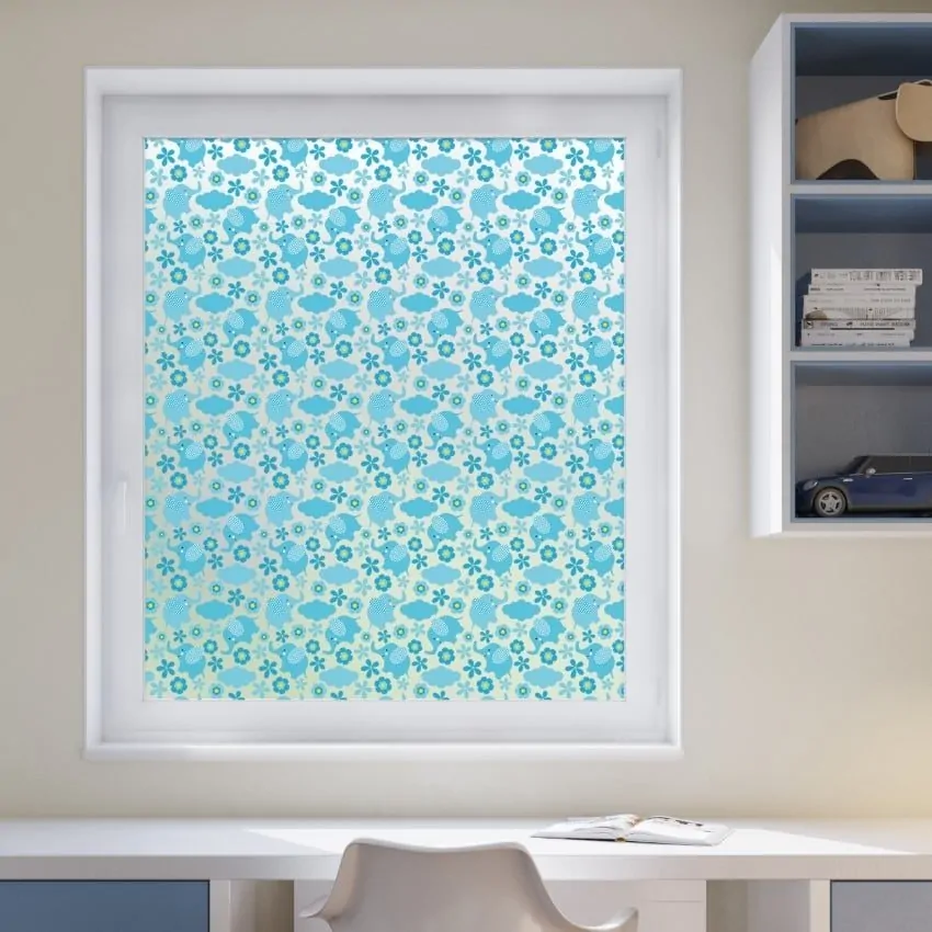 Sample of Elephant Printed Window Film