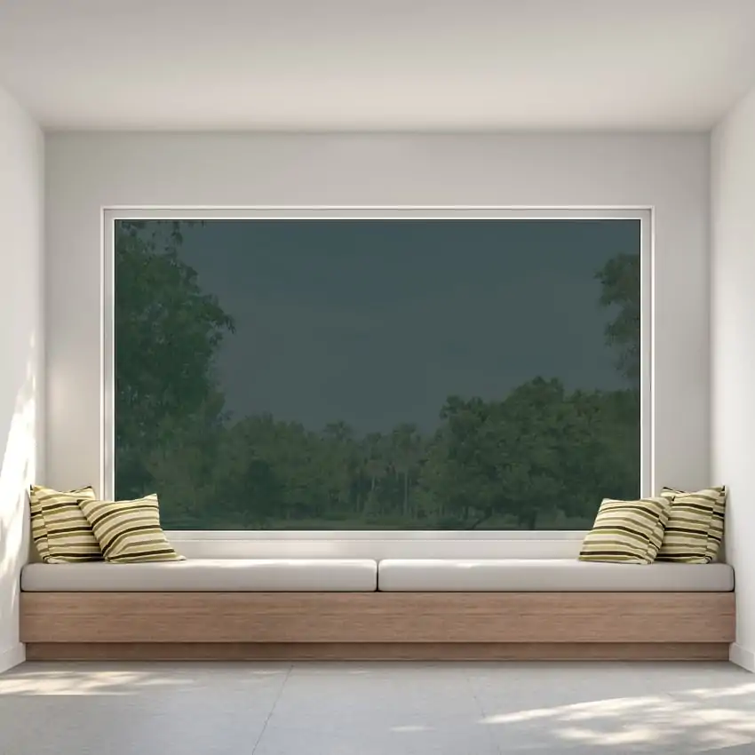 Sample of 95% Tinted Window Film