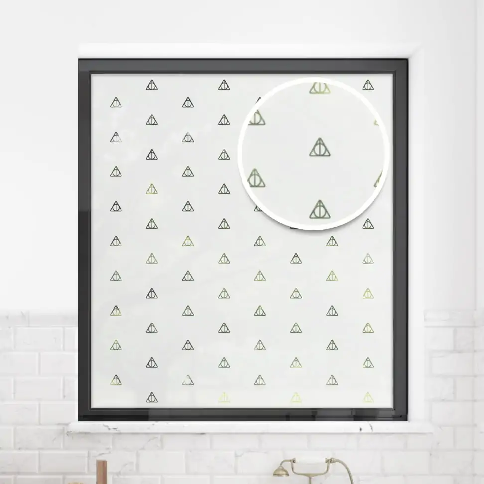 Sample of McCall Patterned Window Film