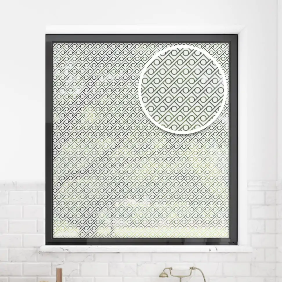 Walnut Patterned Window Film