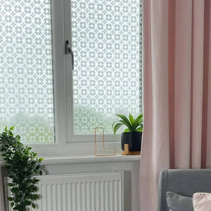 Sample of Cherry Patterned Window Film