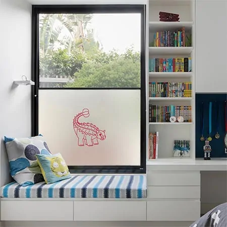 Ankylosaurus Dinosaur Window Film