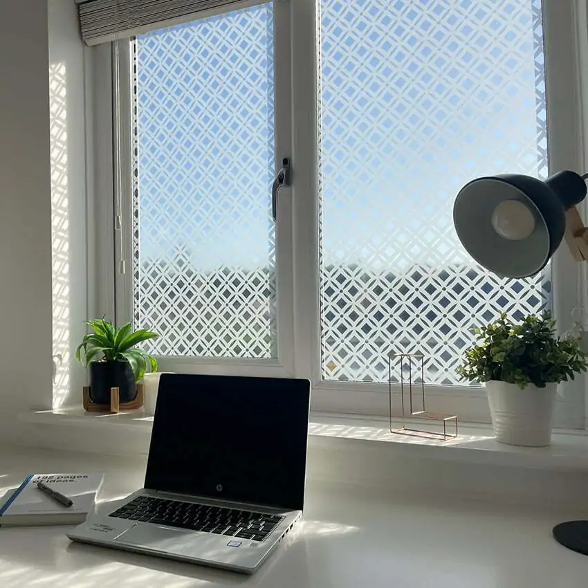 Sample of Elder Patterned Window Film