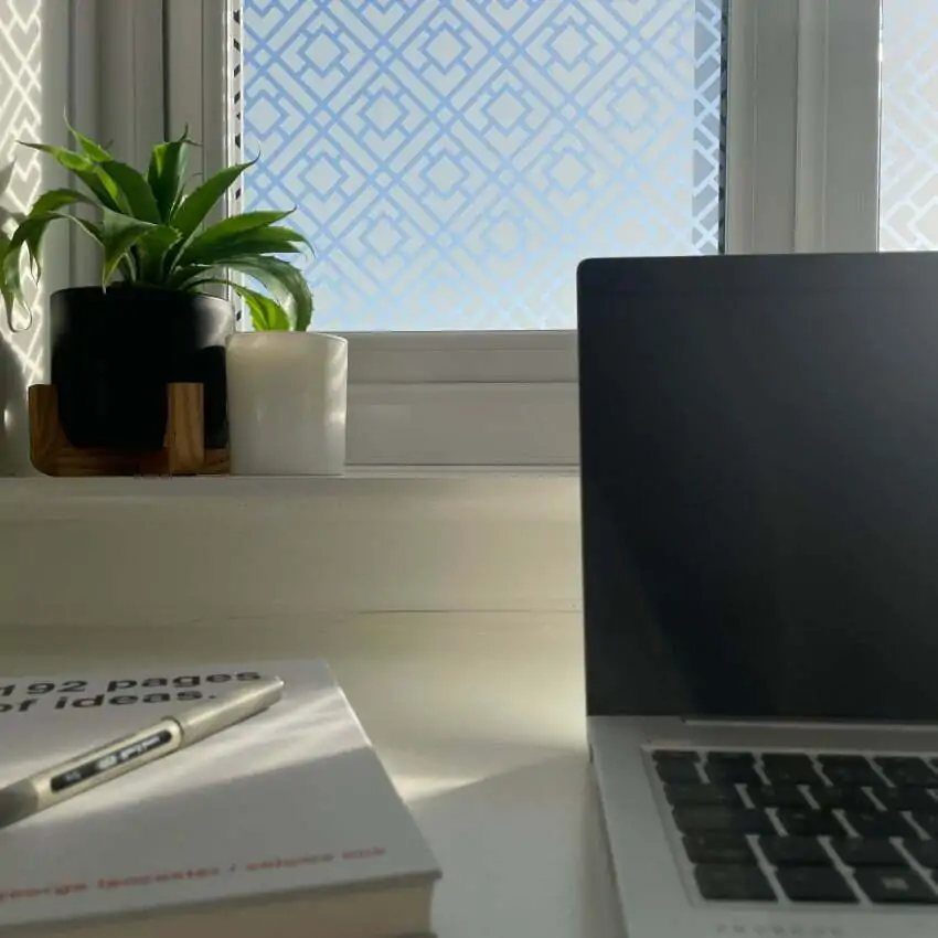 Sample of Hazel Patterned Window Film