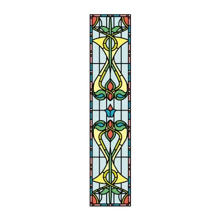 Jane Stained Glass Window Film