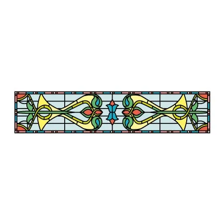 Jane Stained Glass Window Film