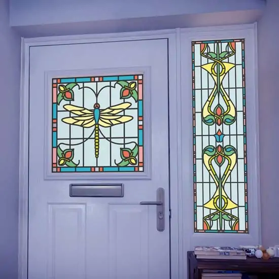 Jane Stained Glass Window Film