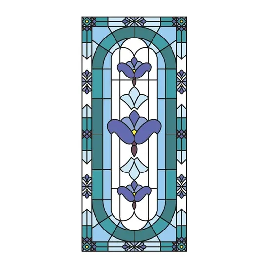 Stella Stained Glass Window Film