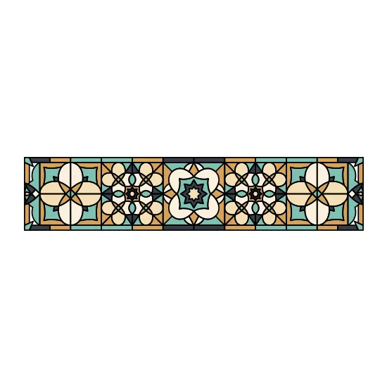Zak Stained Glass Window Film