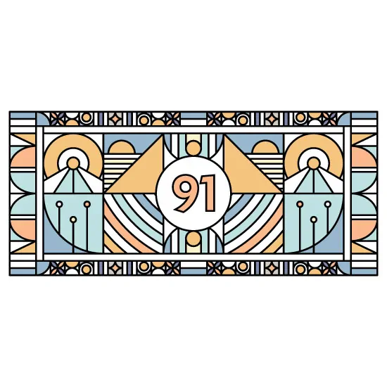 modern victorian stained glass window film