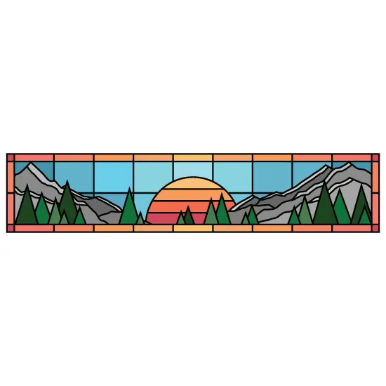 Richard Stained Glass Window Film - Image 6