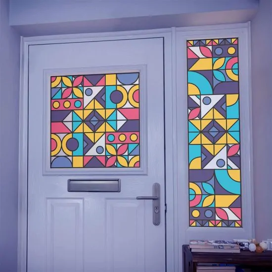 Florence Stained Glass Window Film