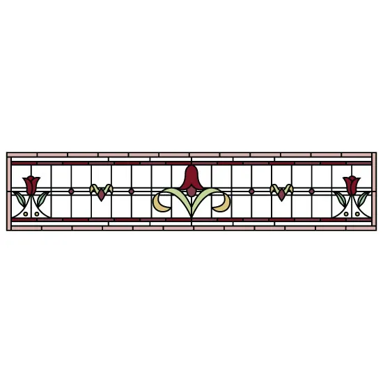 Florence Stained Glass Window Film - Image 4