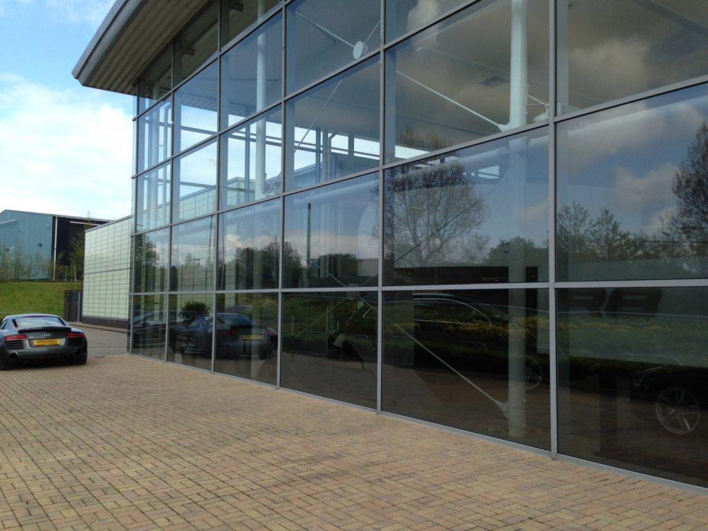 Window Film for Car Showrooms
