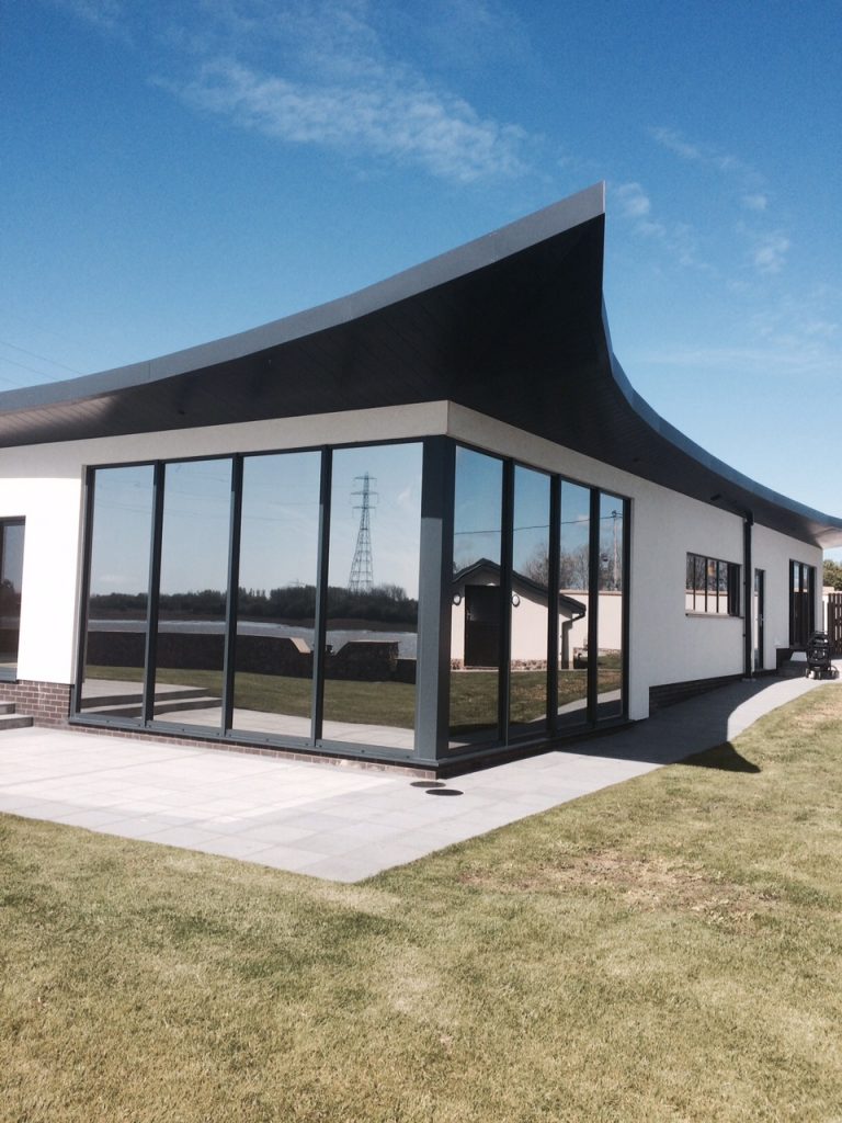 Add some reflective class to your building