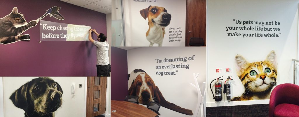 Wall Graphics for your shop or office