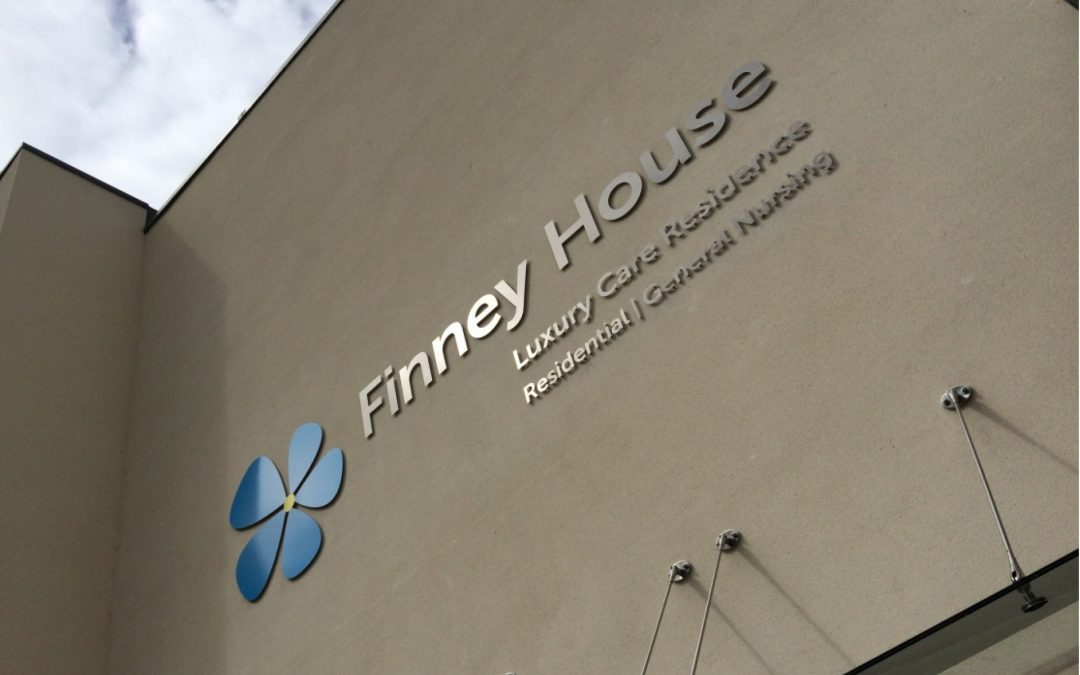 Signs, Graphics, Window Film For Finney House Case Study
