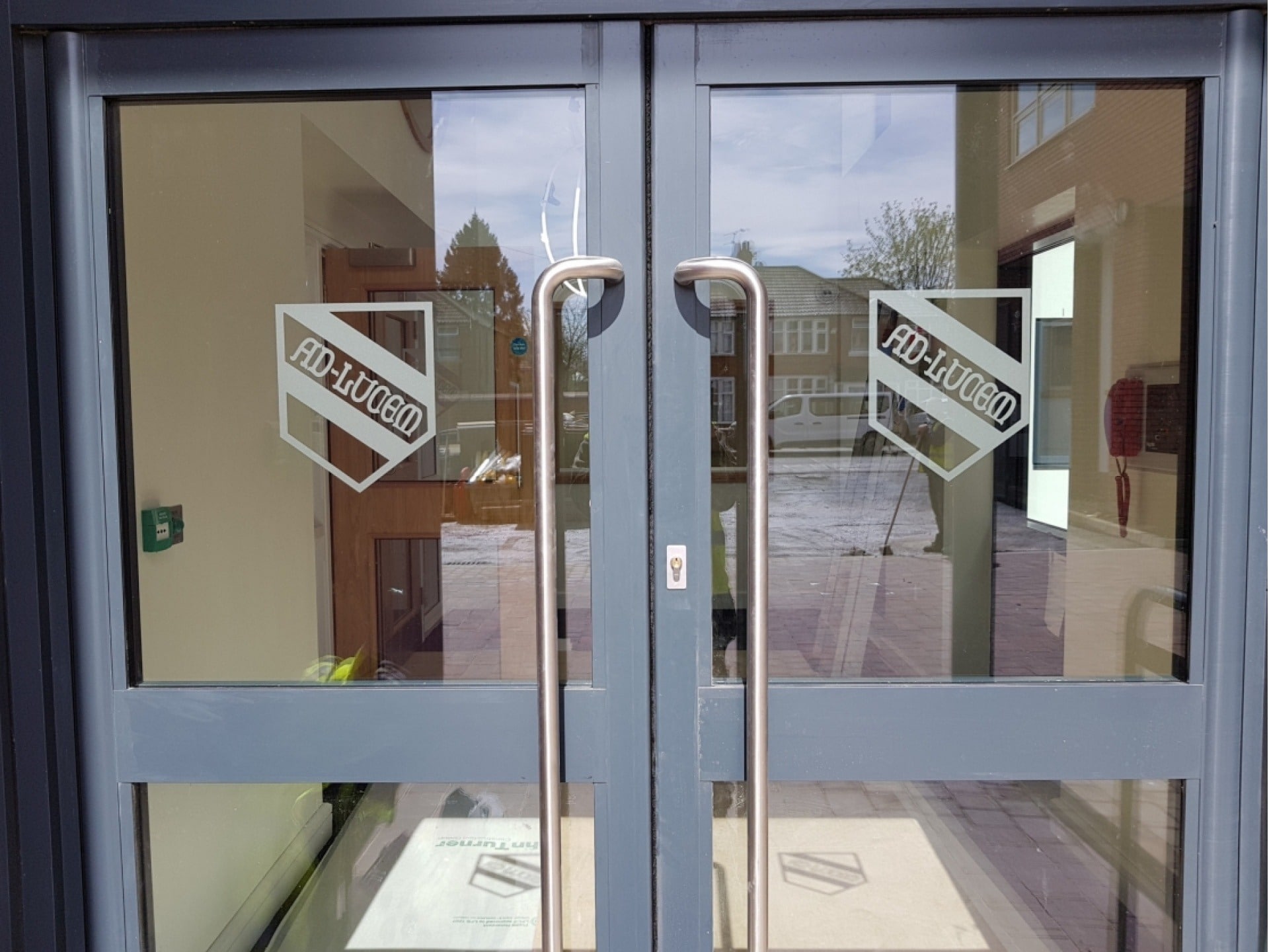 Withington Girls School Opal Frost Etched Window Graphics Glass graphics